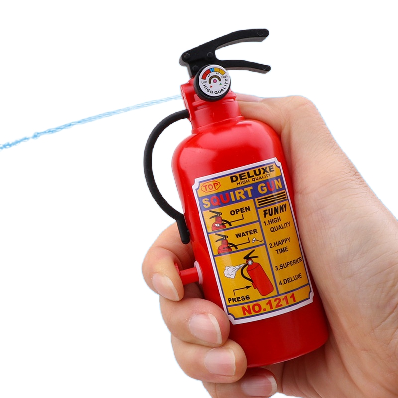 Water Gun Soaker - 2pcs Funny Mini Fire Extinguisher Toy
