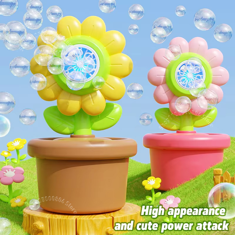 Bubble Sword Wand - New Sunflower Bubble Machine Fully Automatic