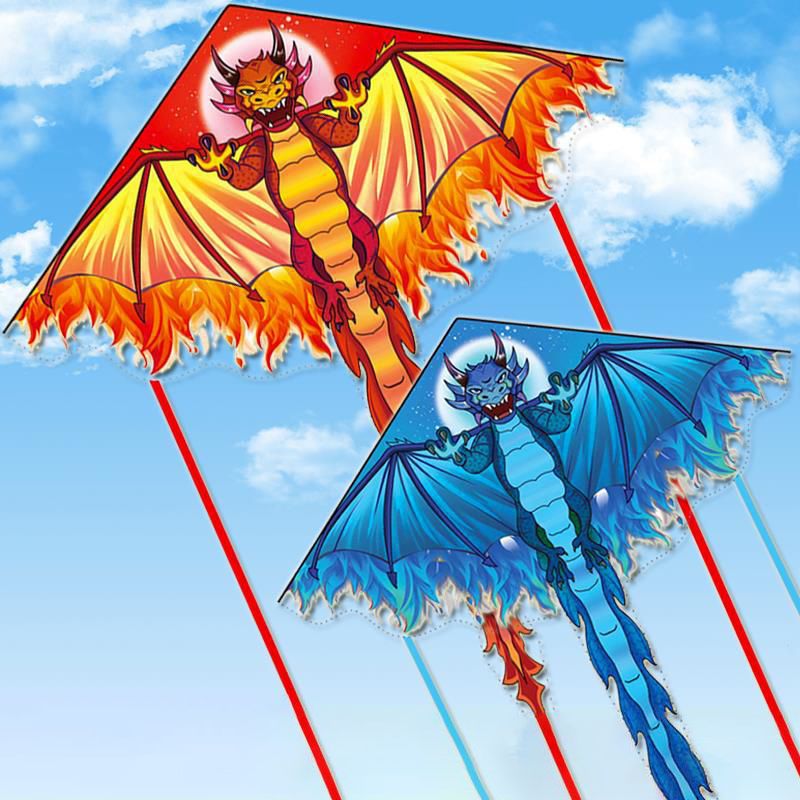 Kite Easy Fly Kids - Large Dragon Kite For Kids &