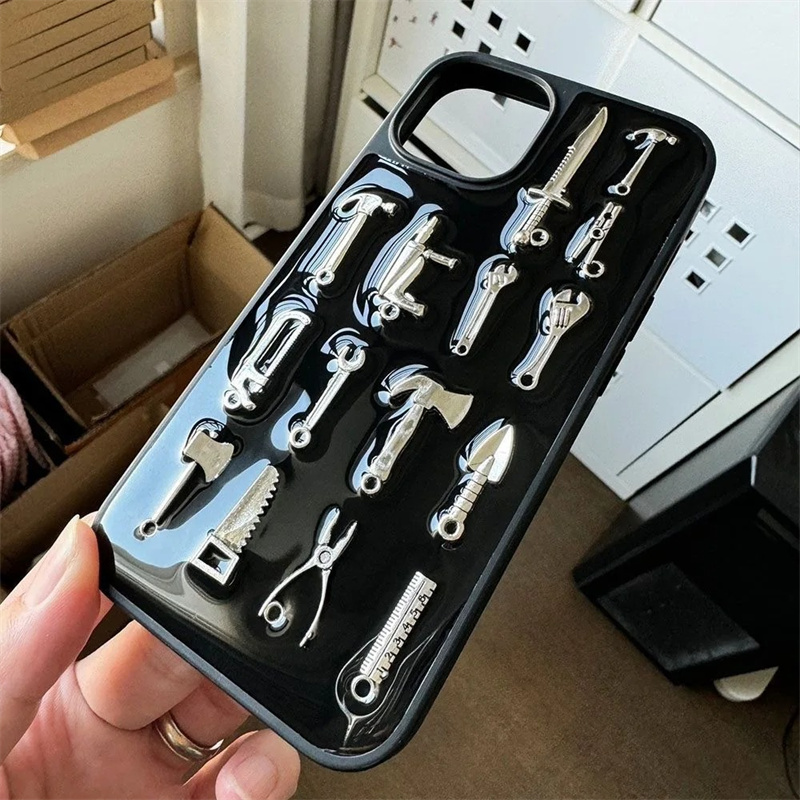 Bubble Sword Wand - Luxury Mini Metal tool Phone Case