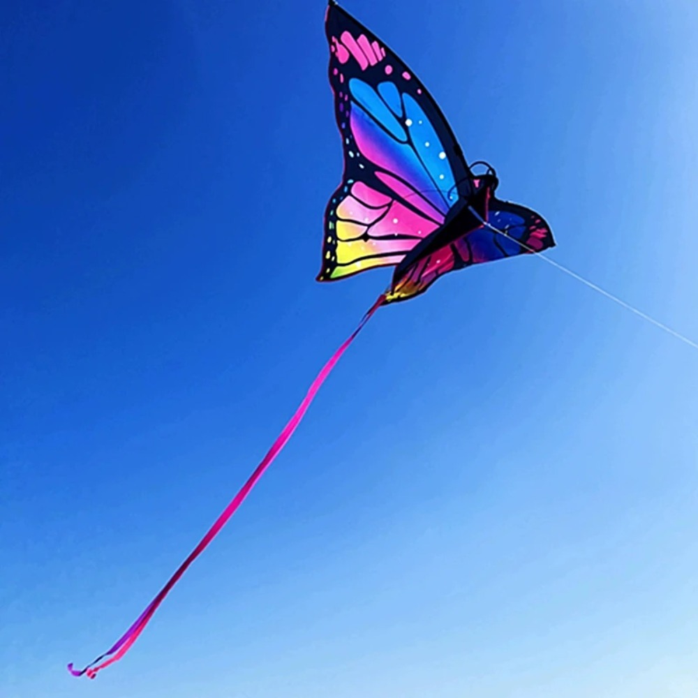 Kite Easy Fly Kids - Kids Gift Colorful Butterfly Kite Beautiful