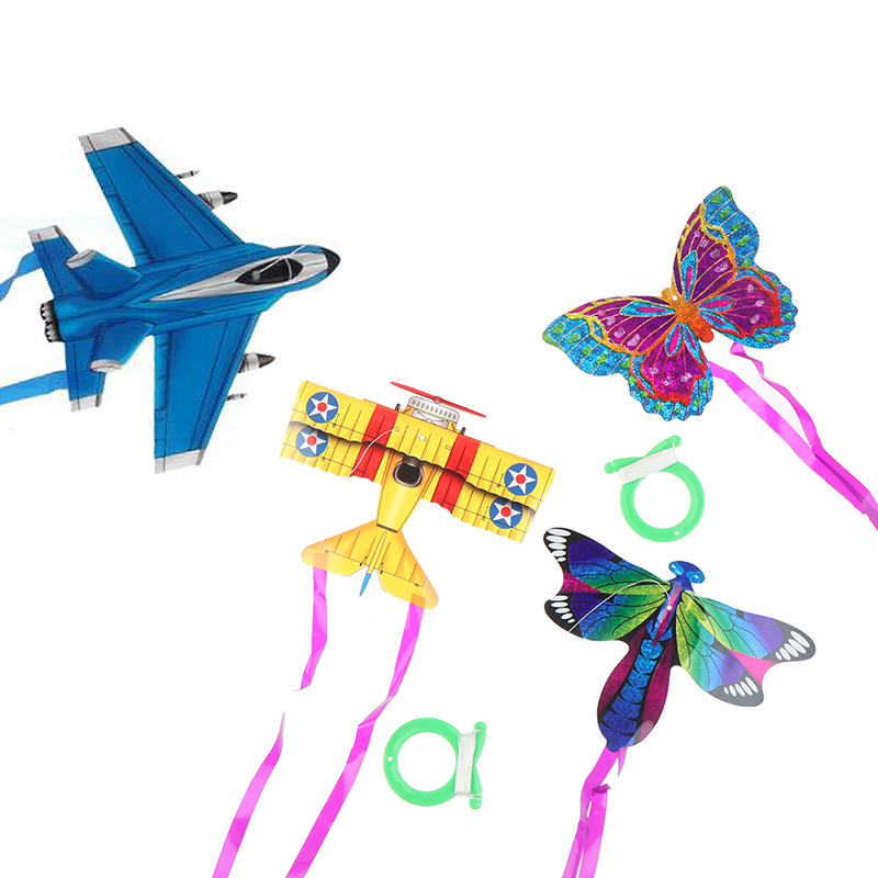 Kite Easy Fly Kids - Hot Colorful Pocket Kite Outdoor Fun