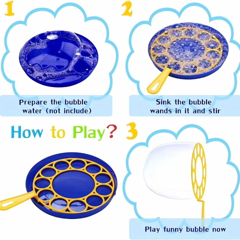 1 Set Bubbles Wand Kit Bubble  - Bubble Sword Wand recension och pris