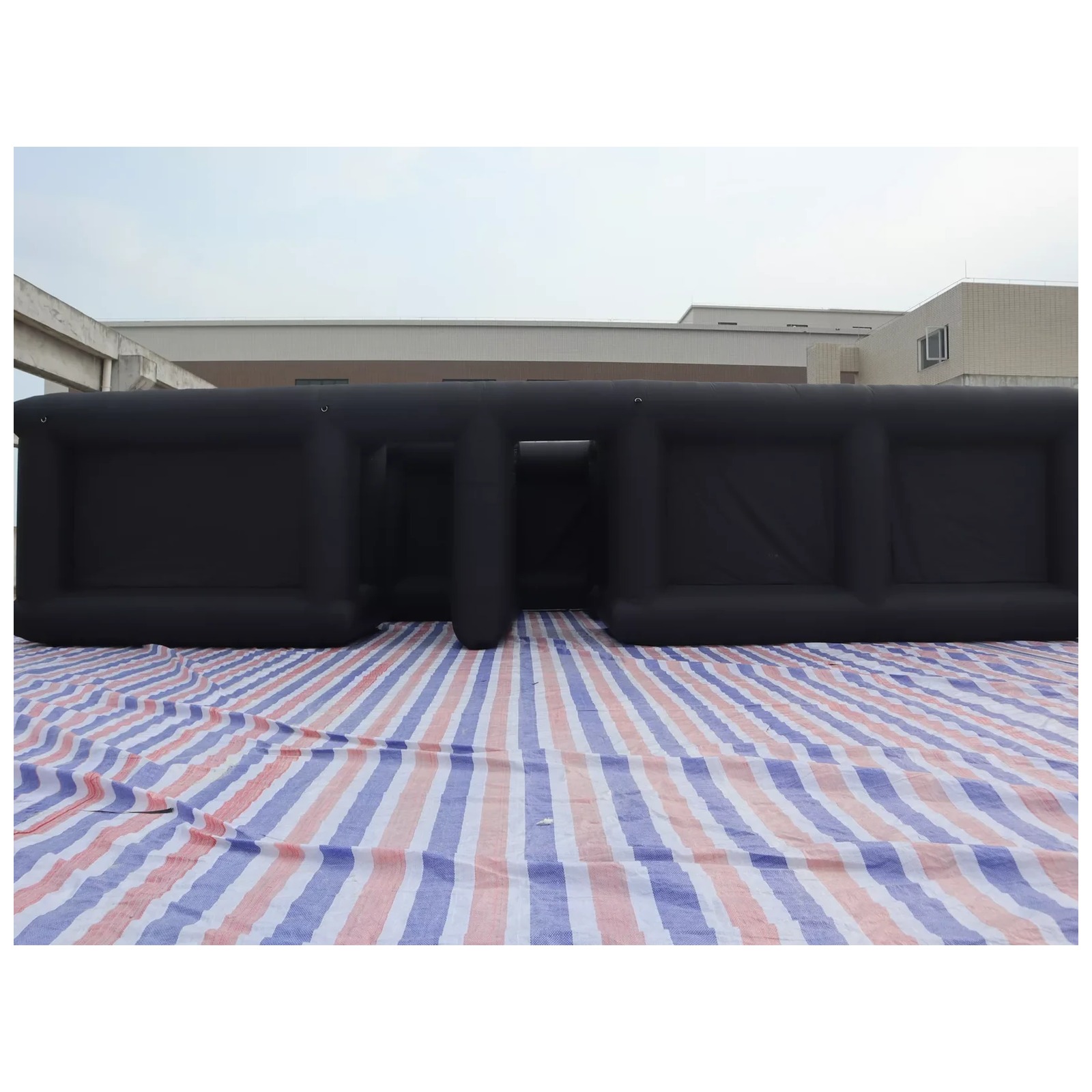 Large Black Open Square Inflat - Kids Outdoor Venues recension och pris