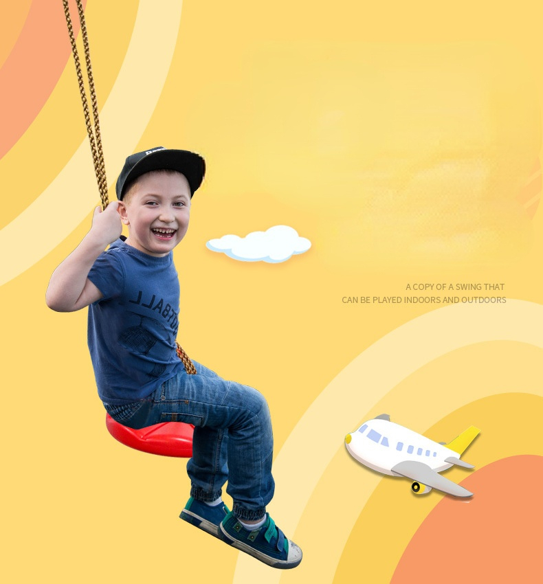 Children's Disc Swing Kid Indo - Kids Outdoor Seating recension och pris