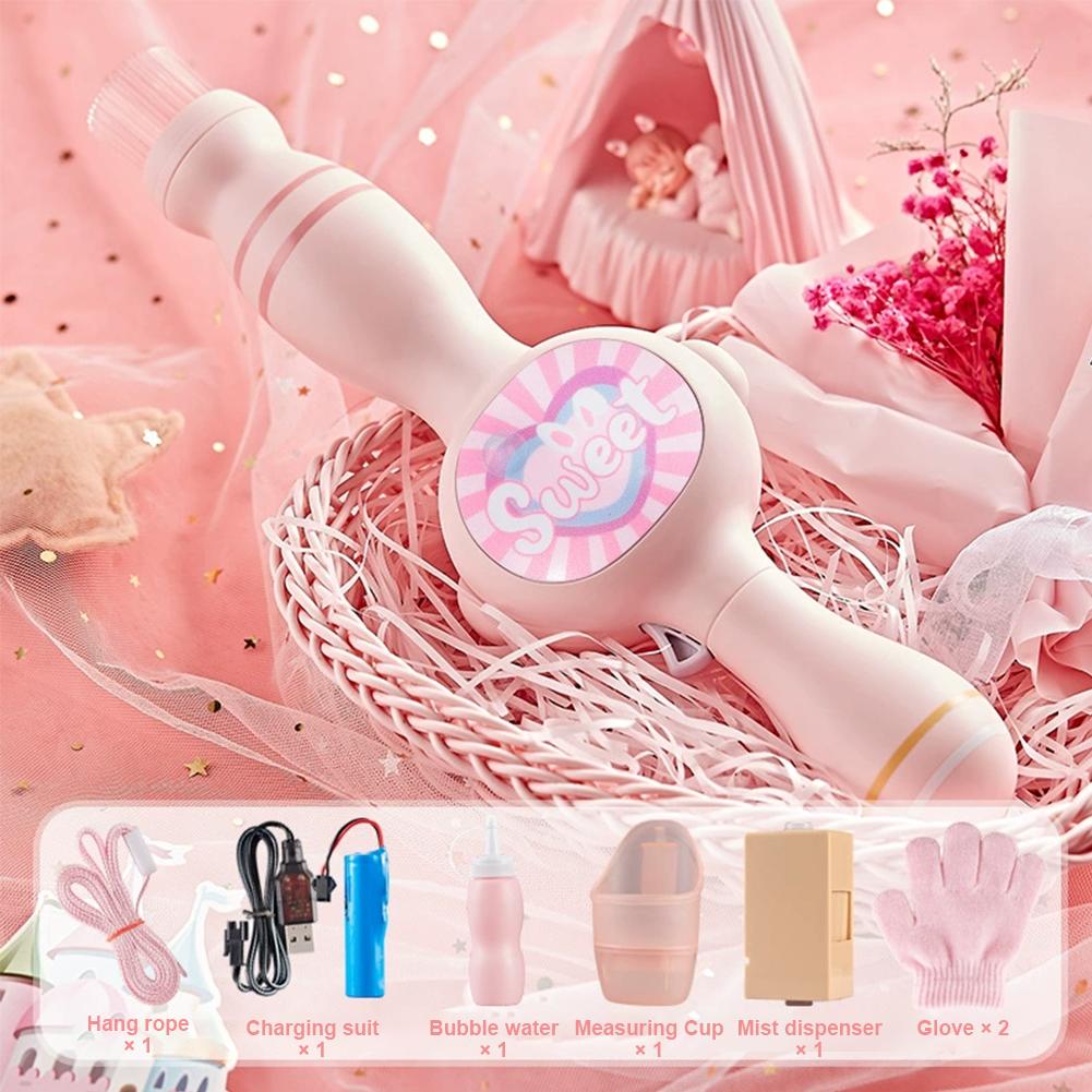 Smoke Bubble Machine Elastic B - Bubble Sword Wand recension och pris