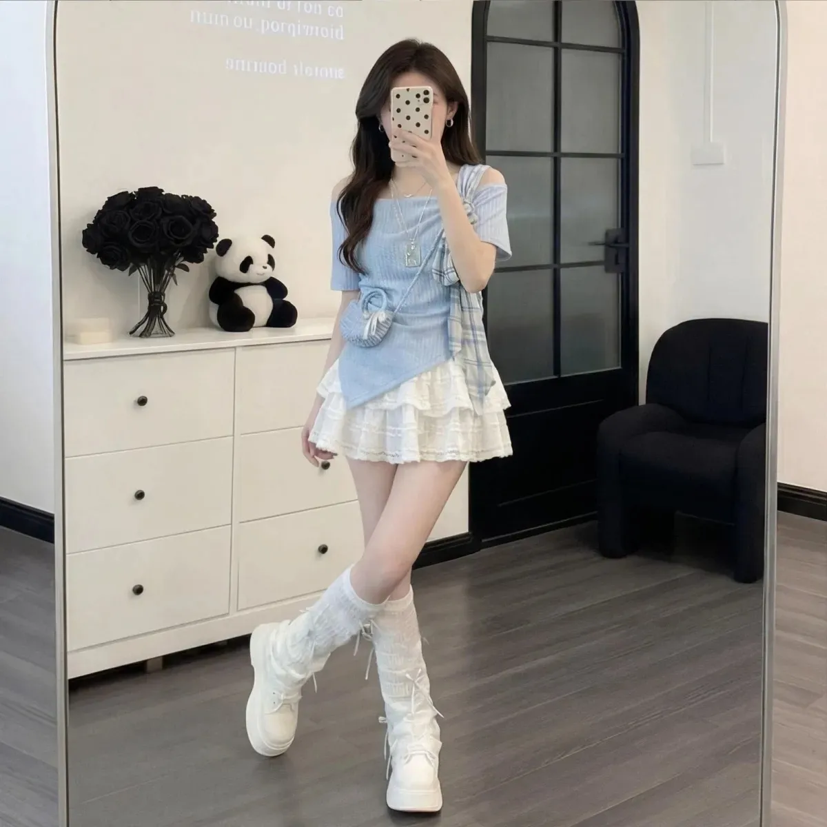 Women's Korean Summer Sweet Bl - Tee Ball Set recension och pris