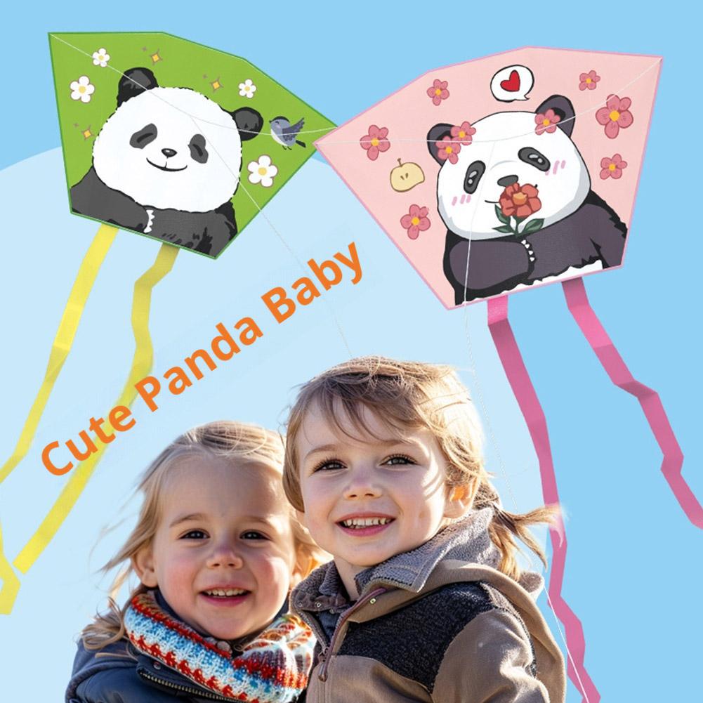 Pocket Kite Mini Cartoon Panda - Kite Easy Fly Kids recension och pris