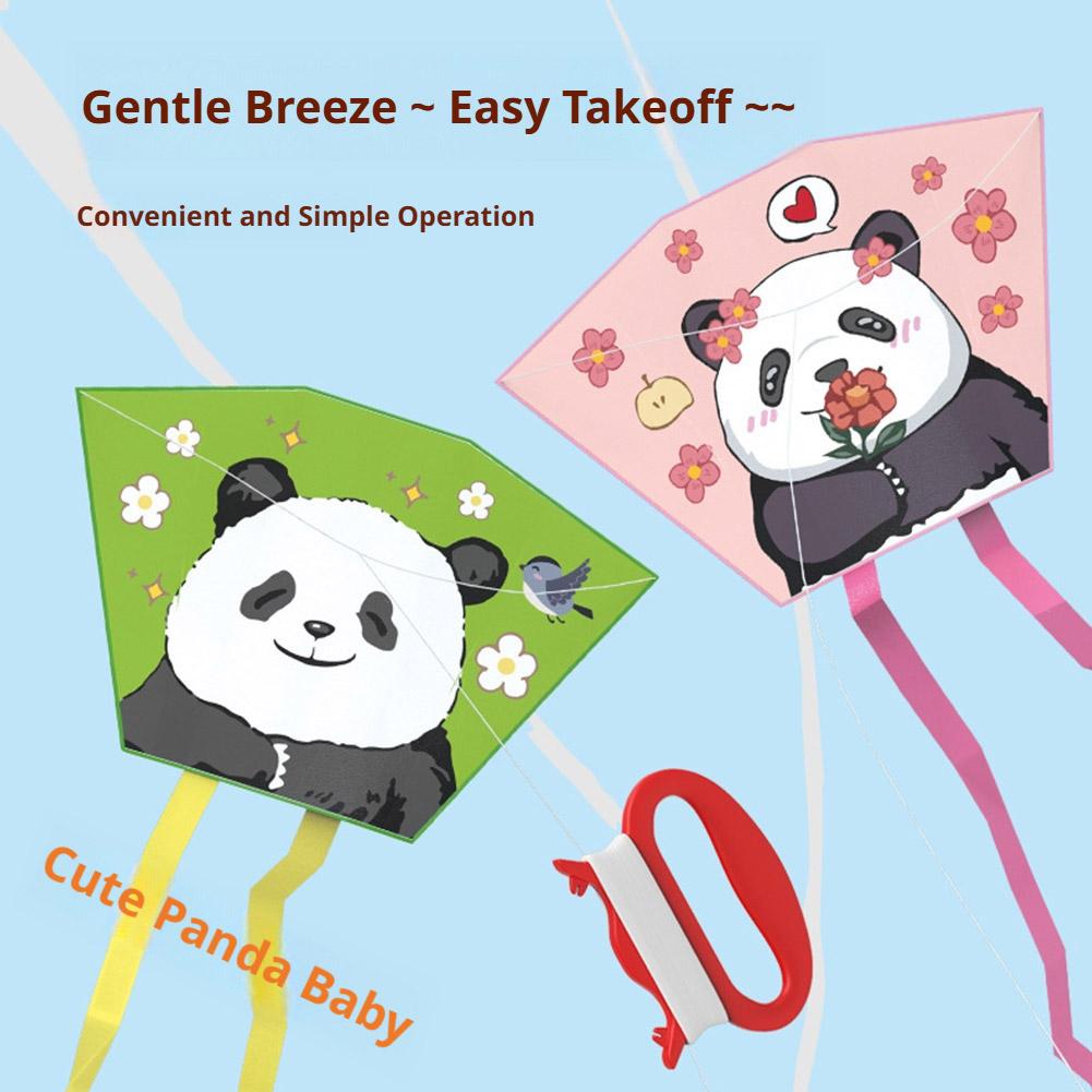 Pocket Kite Mini Cartoon Panda - Kite Easy Fly Kids recension och pris