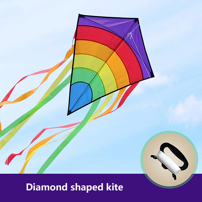 Single Line Kite with Long Tai - Kite Easy Fly Kids recension och pris