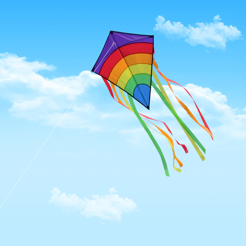 Single Line Kite with Long Tai - Kite Easy Fly Kids recension och pris