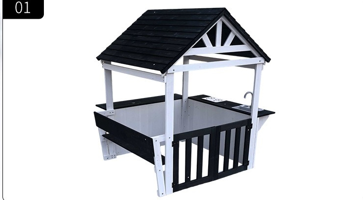 Outdoor Garden Wooden Kids Rol - Kids Outdoor Cubby House recension och pris