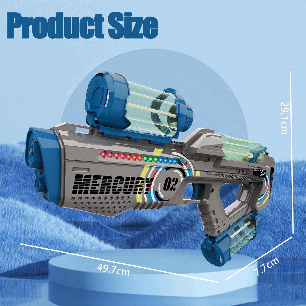 Summer Fully Automatic Electri - Water Gun Soaker recension och pris