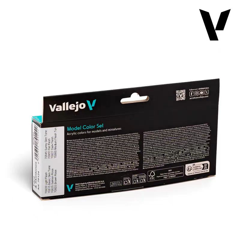 Vallejo 70124 Acrylic Paint Se - Tamiya Model Paint Set recension och pris