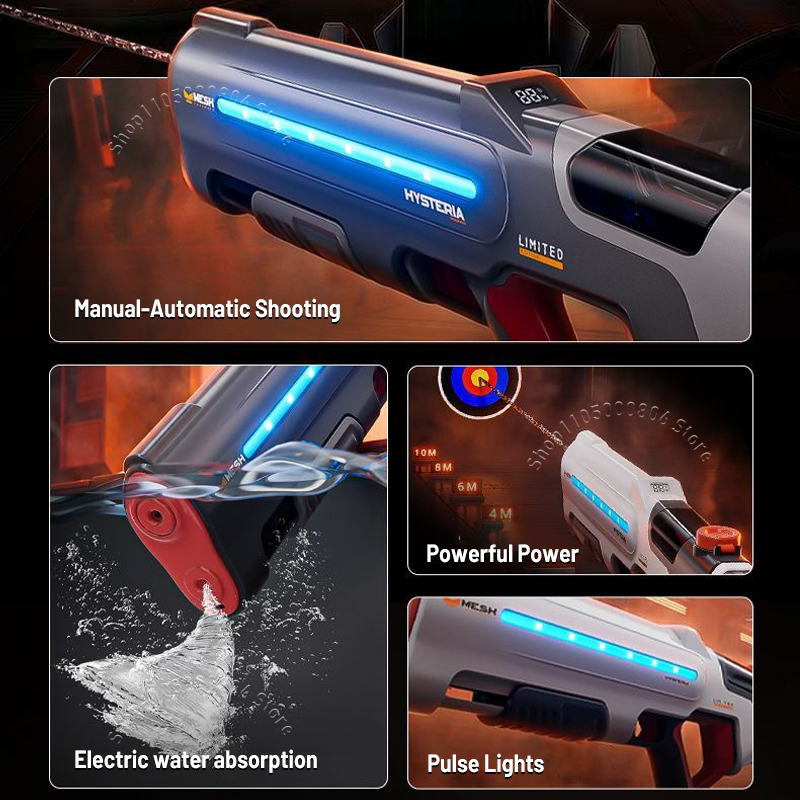 2026 New Electric Pulse Water  - Water Gun Soaker recension och pris