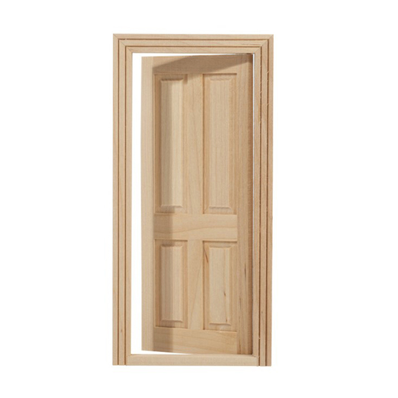1:12 Dollhouse Mini Doors And  - Kids Outdoor Cubby House recension och pris