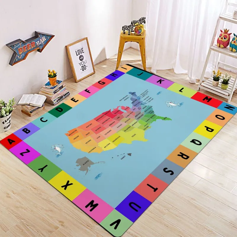 Classroom Rug for Kids Educati - Kids Outdoor Seating recension och pris