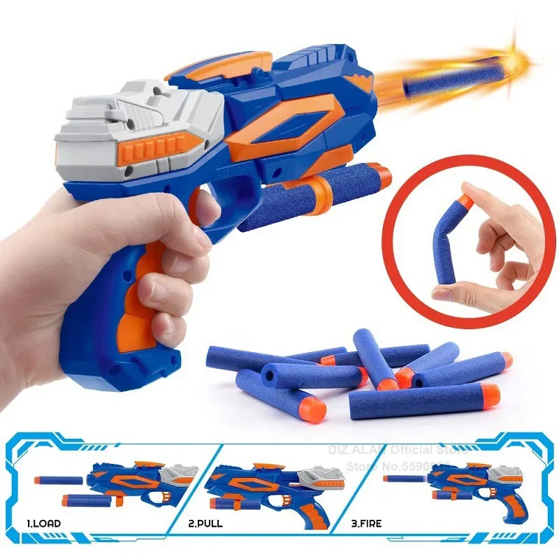 Children Electric Shooting Tar - Water Gun Soaker recension och pris