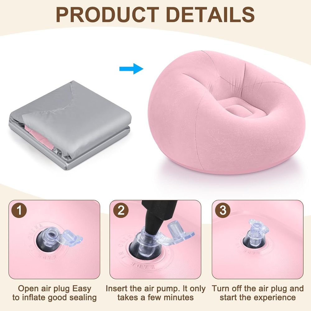 Inflatable Bean Bag Chairs, Pi - Kids Outdoor Seating recension och pris