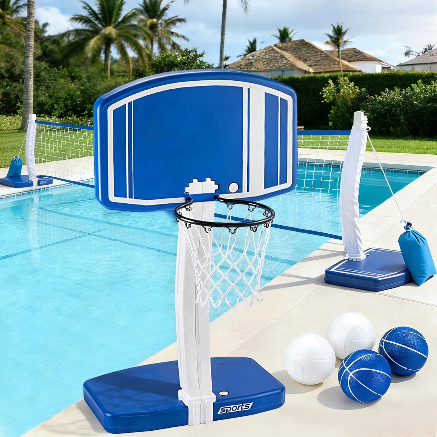 Above Ground Pool Basketball H - Outdoor Toys For Kids recension och pris