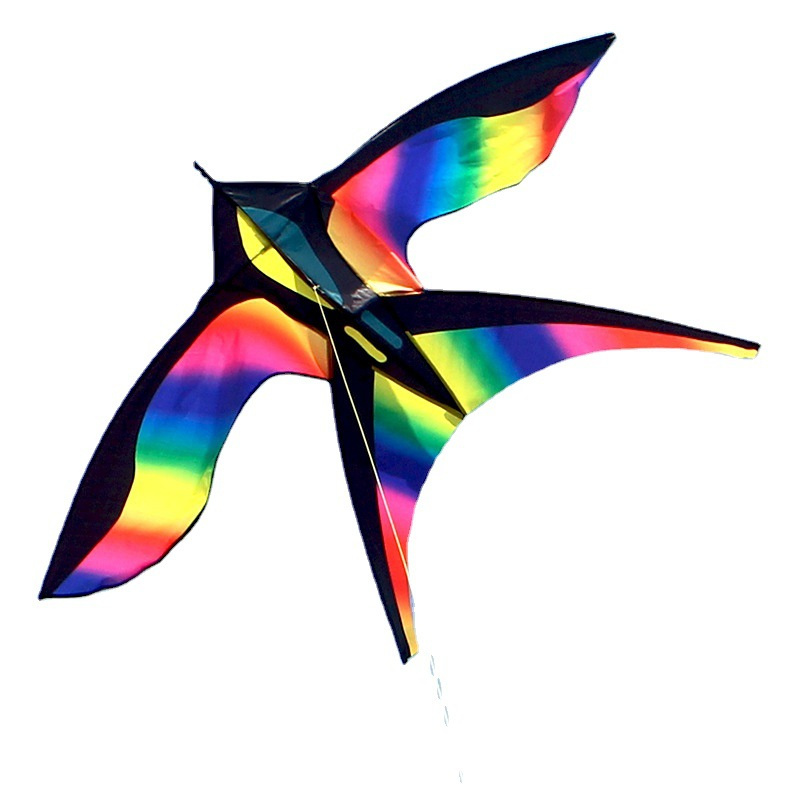 1.7m Easy to Fly Colorful Rain - Kite Easy Fly Kids recension och pris