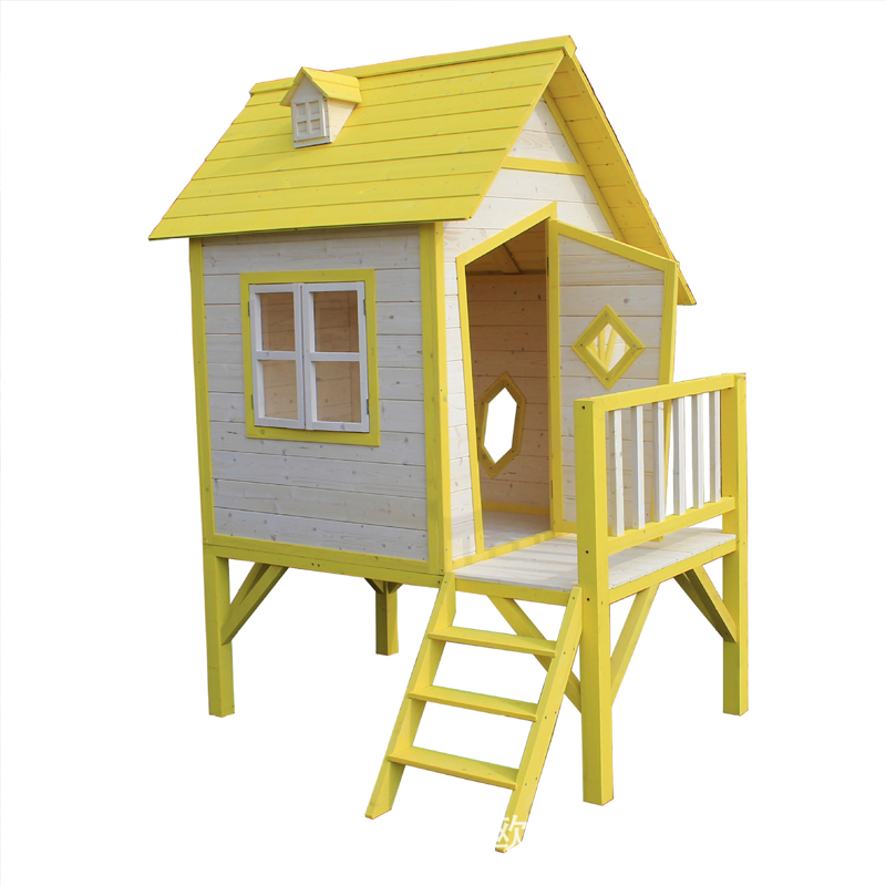 Promotion Best Quality Childre - Kids Outdoor Cubby House recension och pris