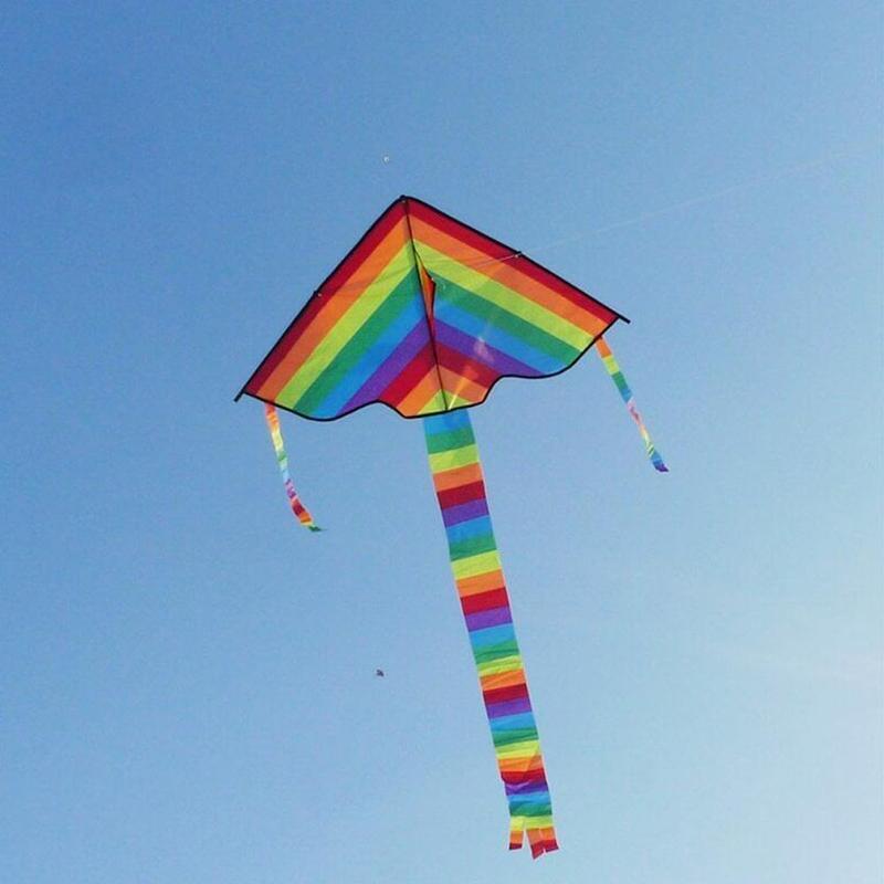 Easy Flying ! Large Colorful R - Kite Easy Fly Kids recension och pris