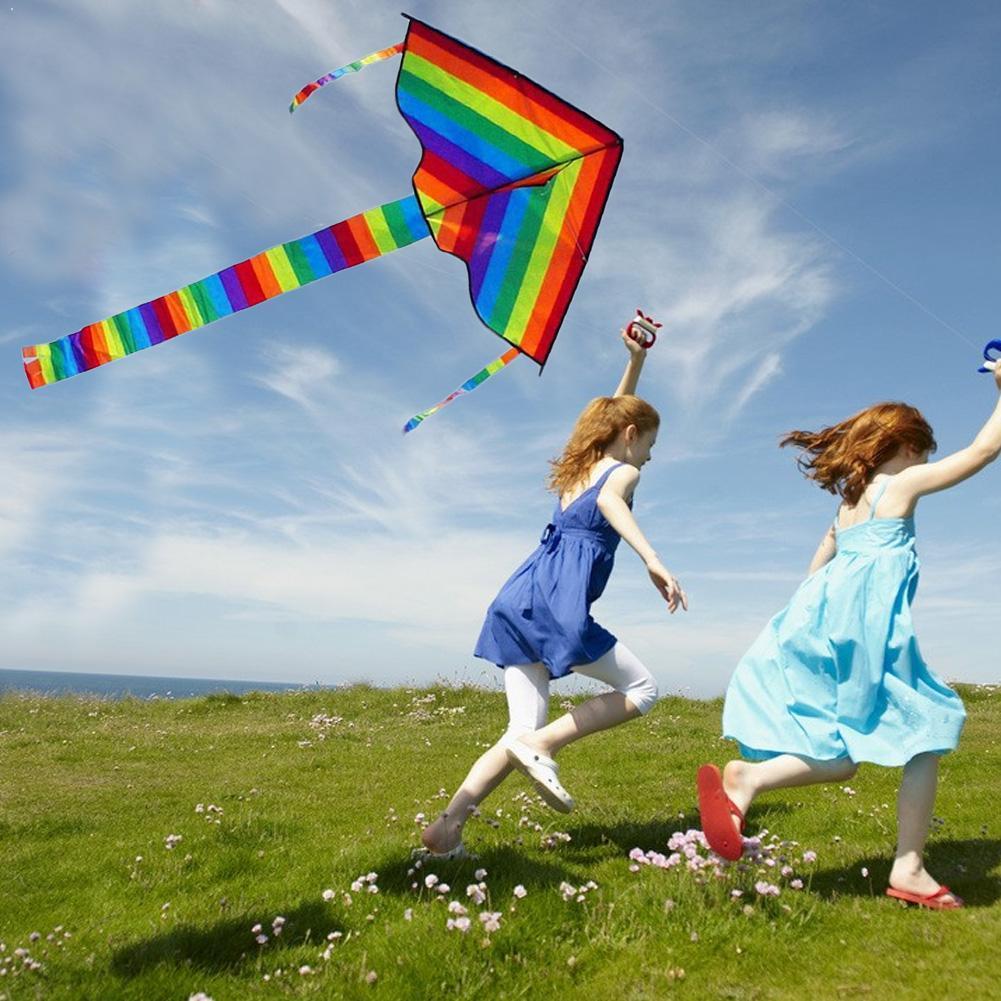 Easy Flying ! Large Colorful R - Kite Easy Fly Kids recension och pris
