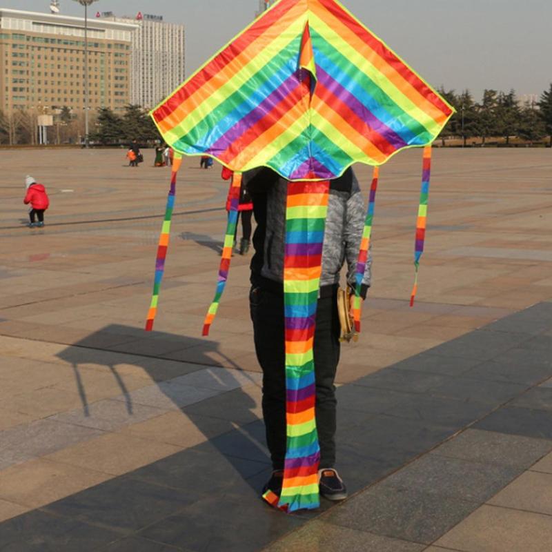 Easy Flying ! Large Colorful R - Kite Easy Fly Kids recension och pris