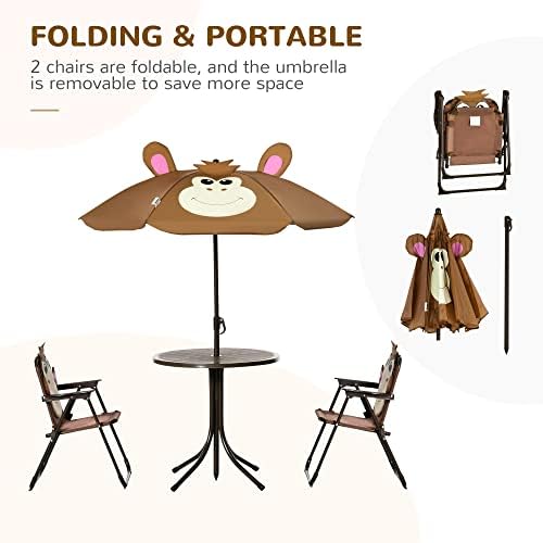 Kids Table and Chair Set Picni - Kids Outdoor Table And Chairs With Umbrella recension och pris