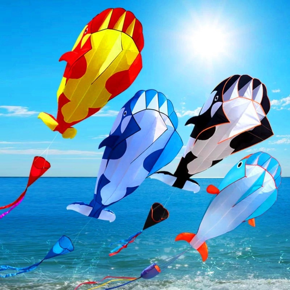 2.2m Large Whale/Dolphin Kite  - Kite Easy Fly Kids recension och pris