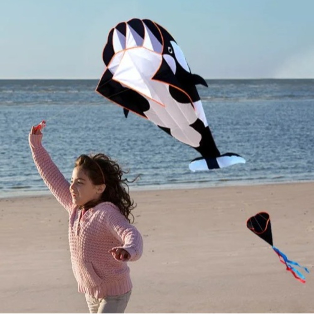 2.2m Large Whale/Dolphin Kite  - Kite Easy Fly Kids recension och pris