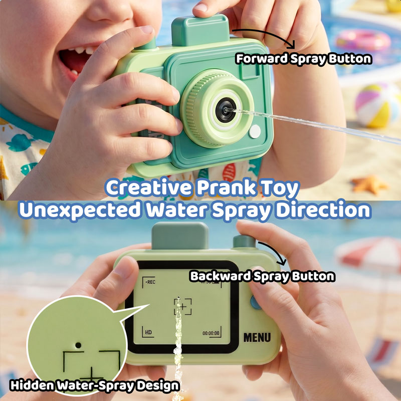 Double-sided Water Gun Camera  - Water Gun Soaker recension och pris