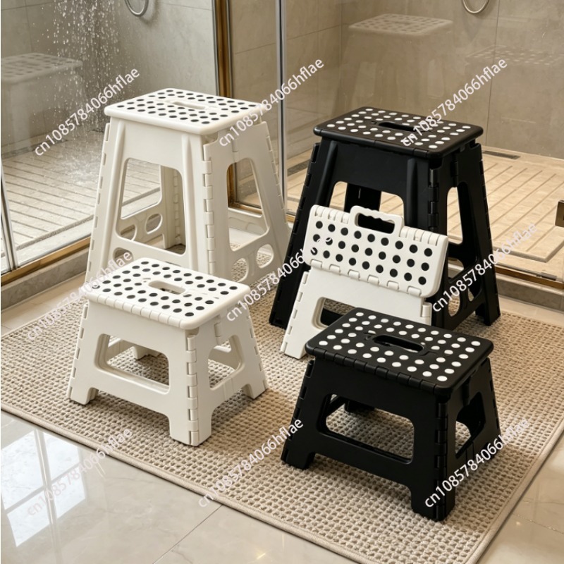 Thickened Plastic Folding Stoo - Kids Outdoor Seating recension och pris
