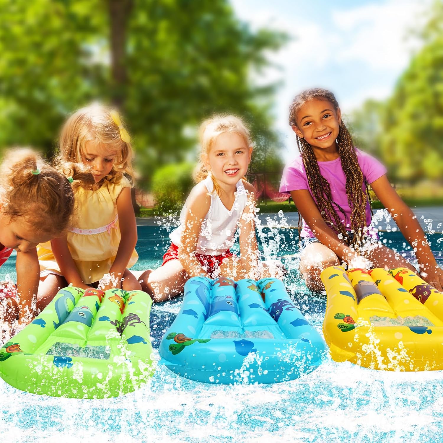 Water Floating Ring Inflatable - Kids Outdoor Seating recension och pris