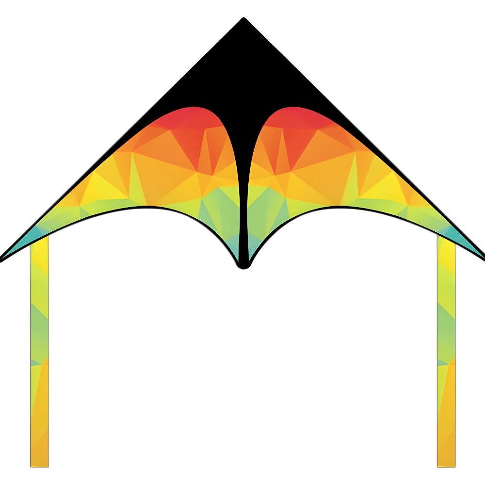 Double-tailed Large Delta Kite - Kite Easy Fly Kids recension och pris