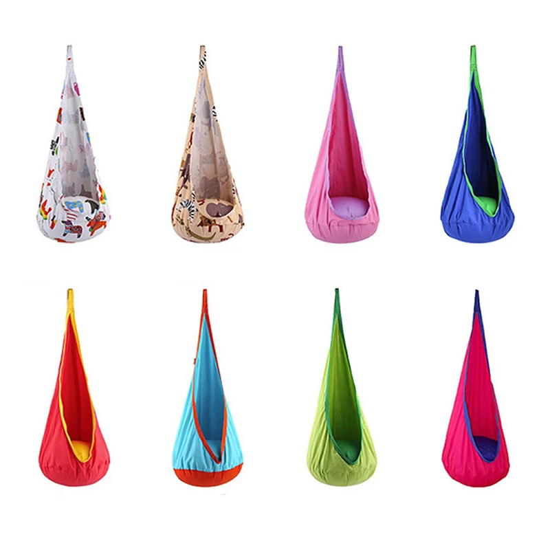 Kids Pod Swing Seat Cotton Can - Kids Outdoor Seating recension och pris