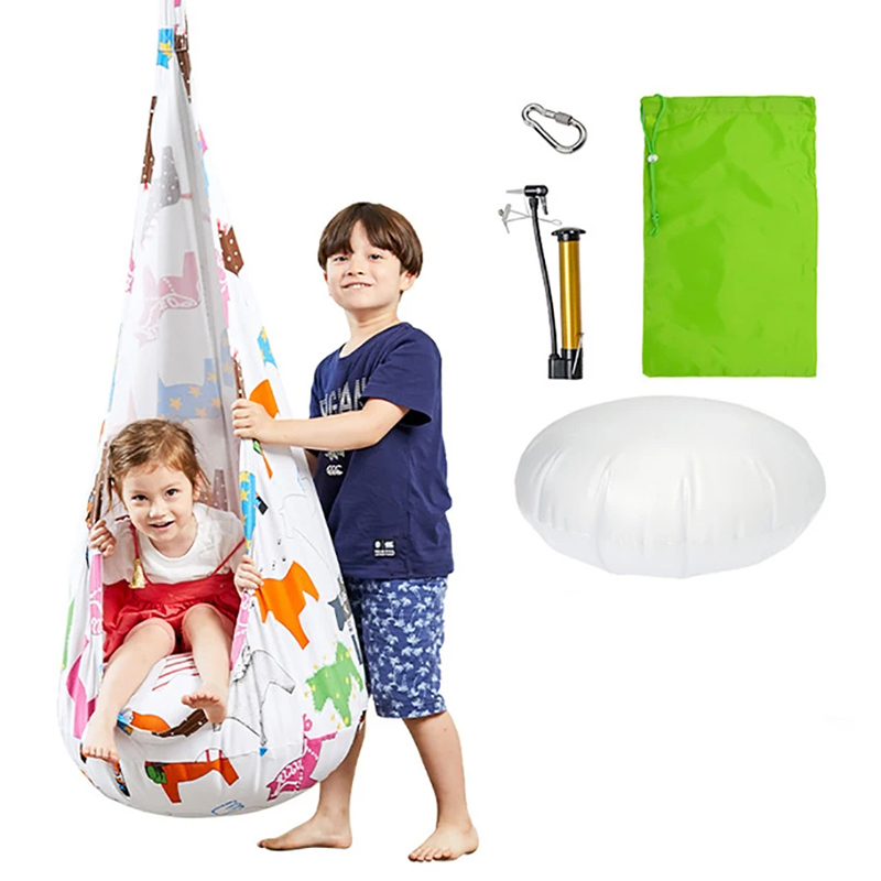 Kids Pod Swing Seat Cotton Can - Kids Outdoor Seating recension och pris
