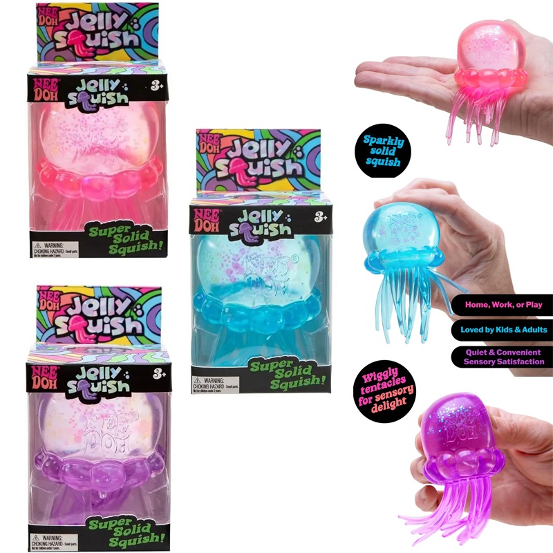 Squishy Needoh Jellyfish Beach - Outdoor Toys For Kids recension och pris