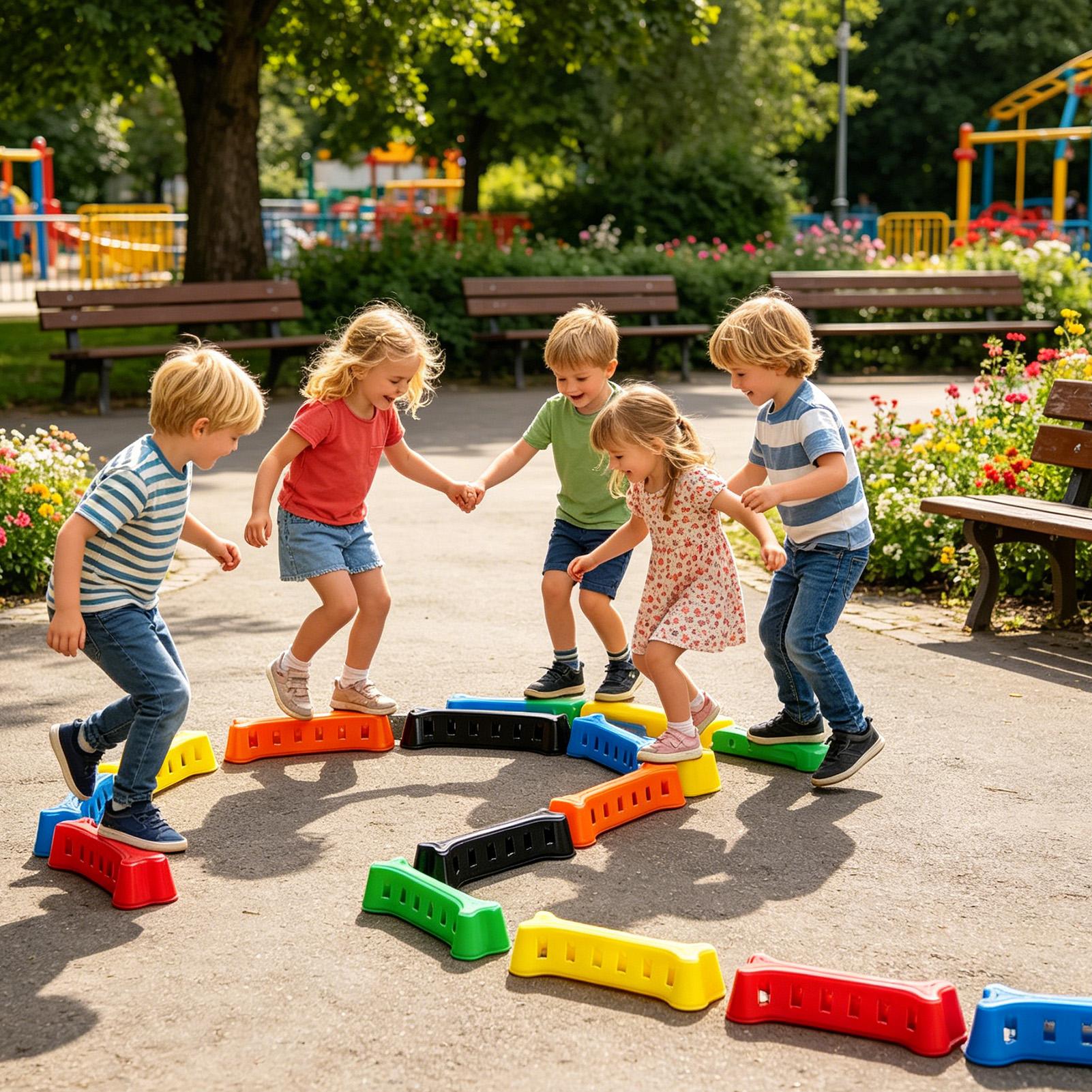 Kids Balance Beam Stackable No - Kids Outdoor Balance Beam recension och pris