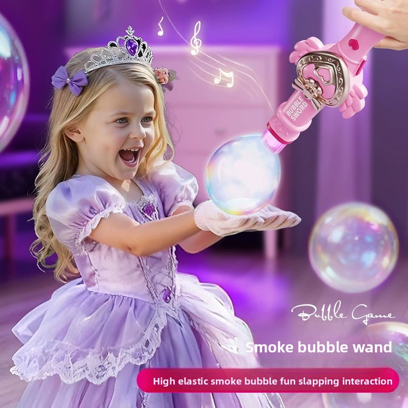 Elastic Bubble Fog Magic Wand  - Bubble Sword Wand recension och pris