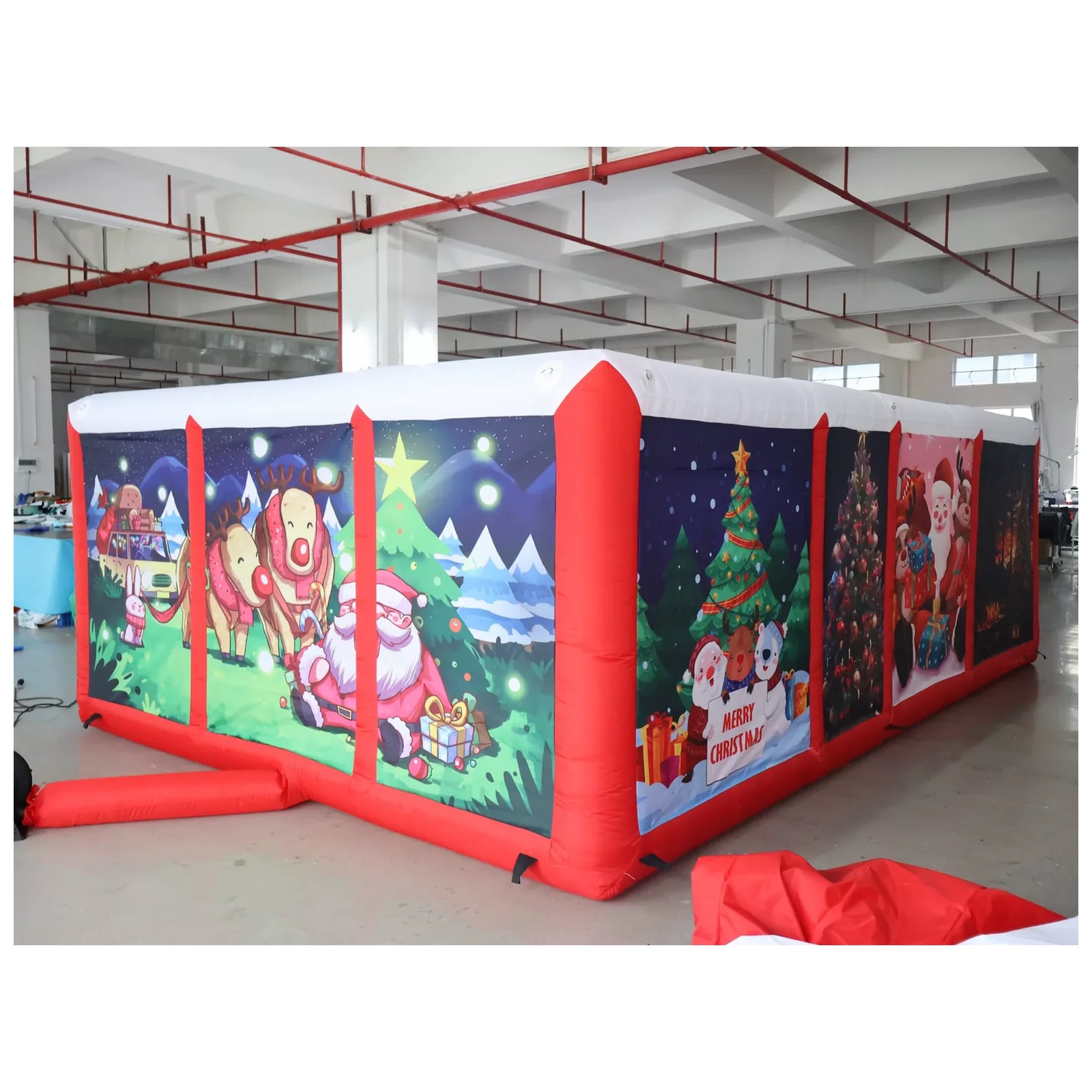Outdoor Red Covered Inflatable - Kids Outdoor Venues recension och pris