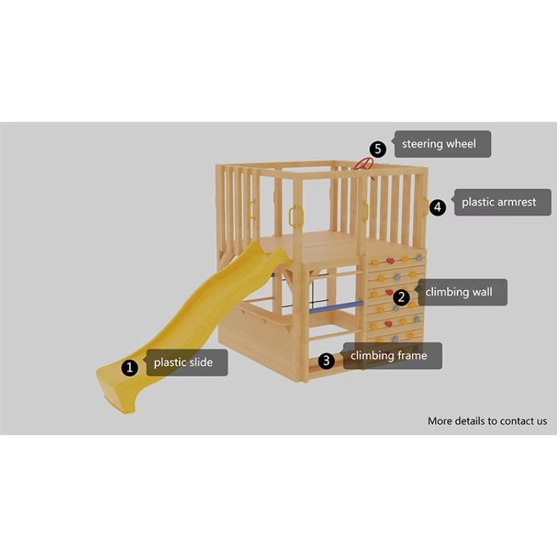 Kids Wooden Outdoor Cubby Hous - Kids Outdoor Cubby House recension och pris