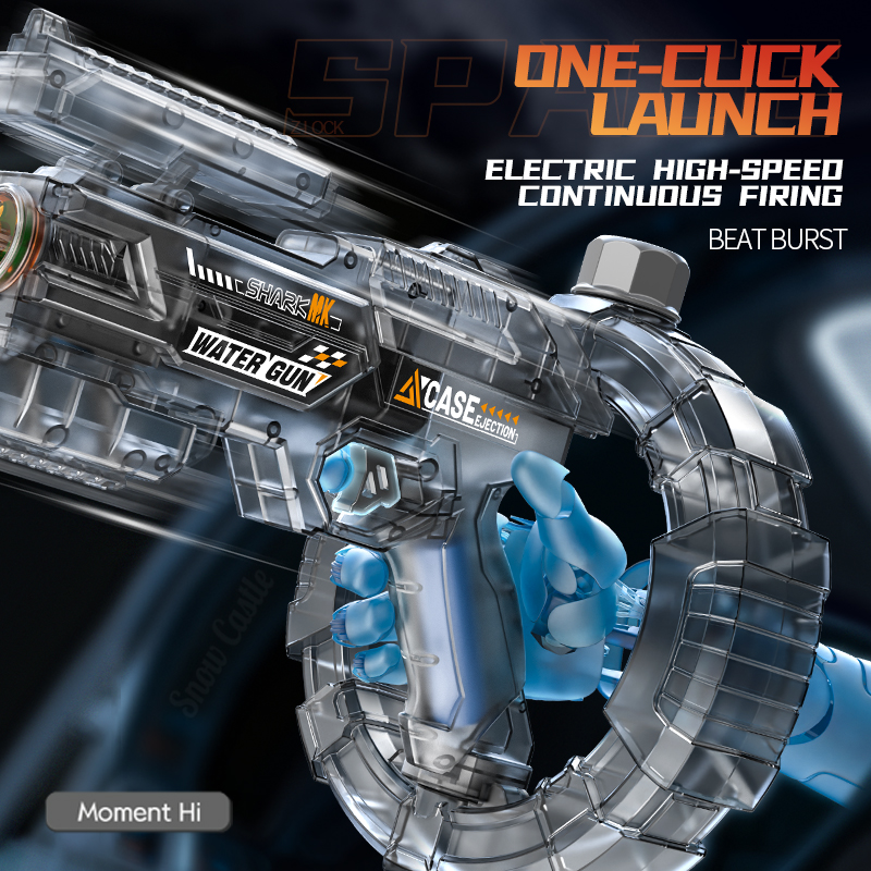Auto Electric Water Gun LED Fl - Water Gun Soaker recension och pris