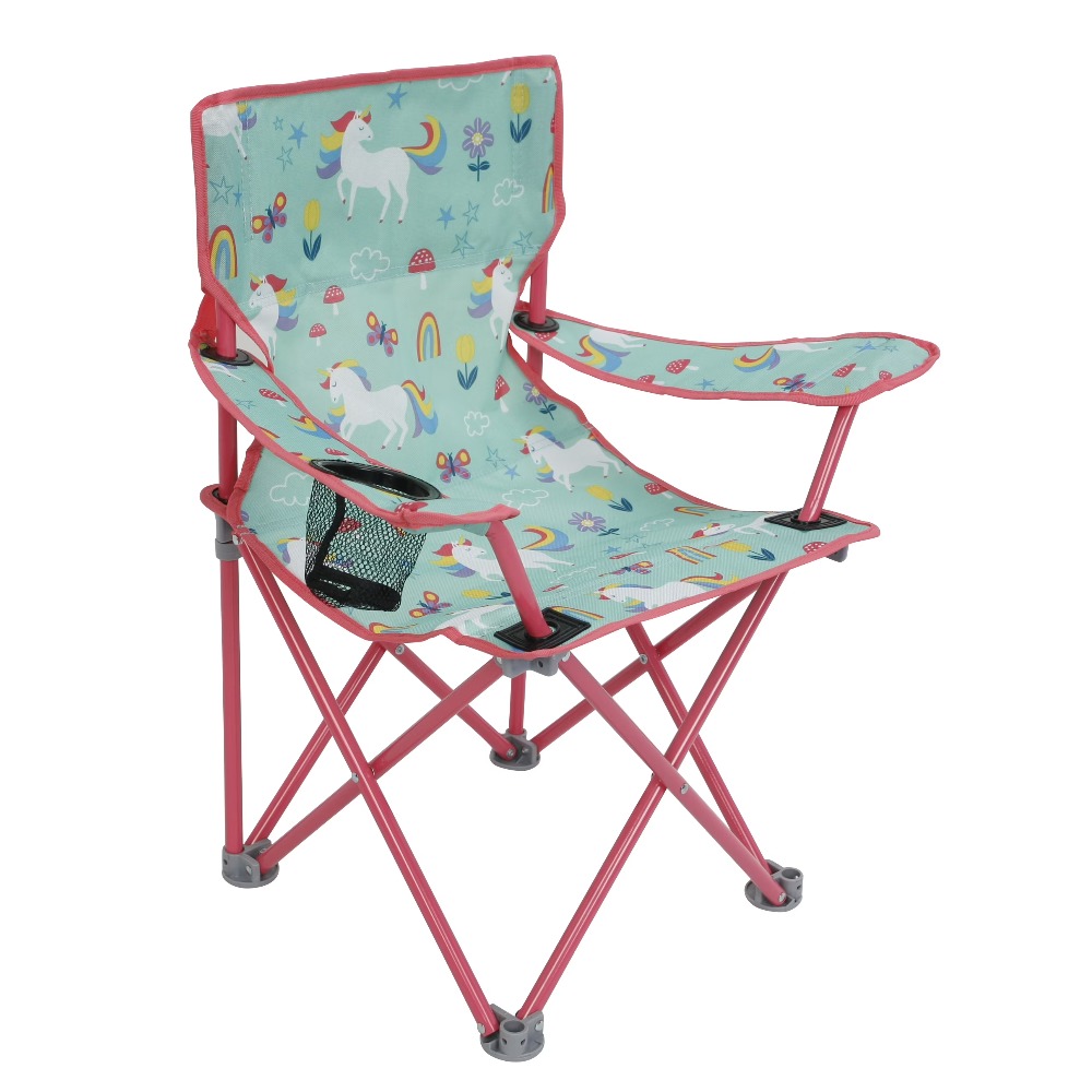 Kids Folding Camping Chair wit - Kids Outdoor Seating recension och pris