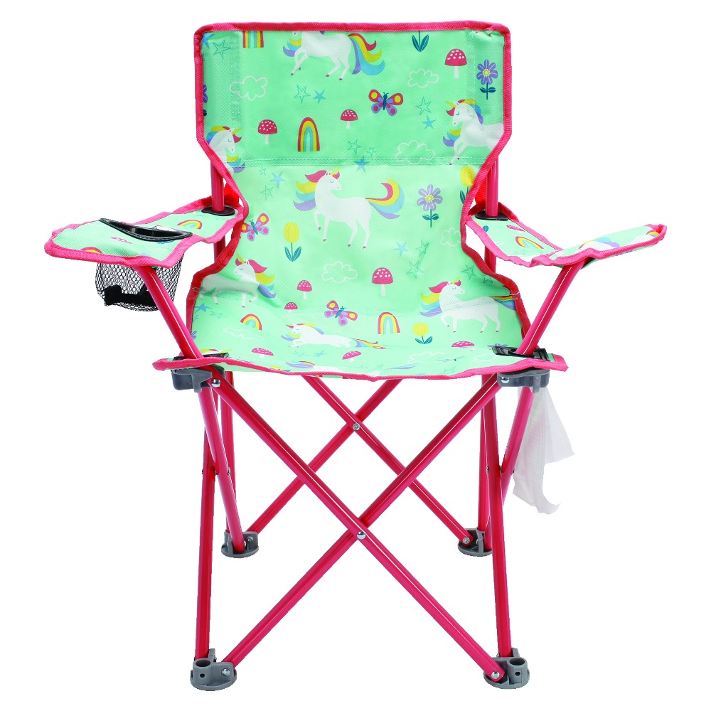Kids Folding Camping Chair wit - Kids Outdoor Seating recension och pris