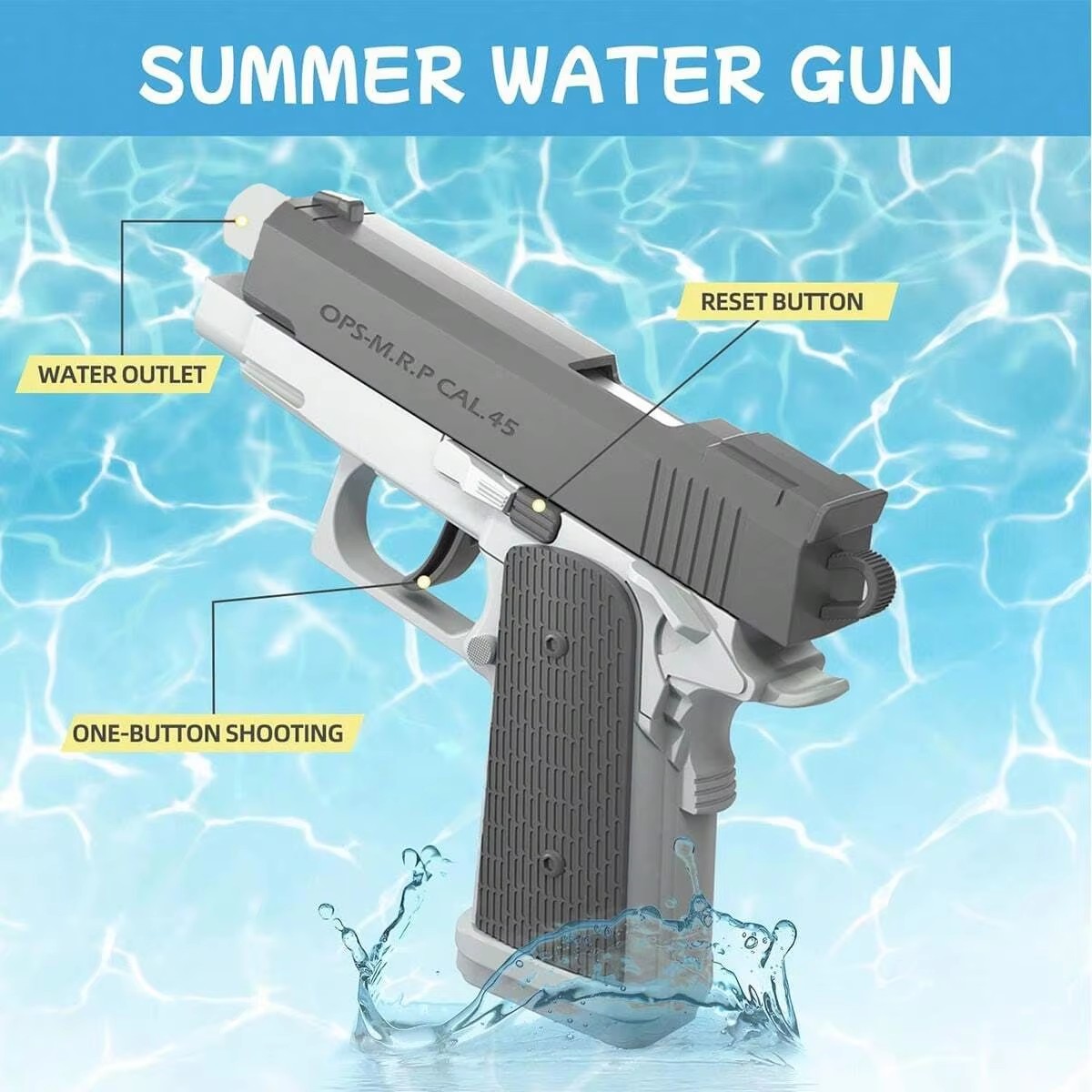 M1911 Summer Water Guns Pistol - Water Gun Soaker recension och pris